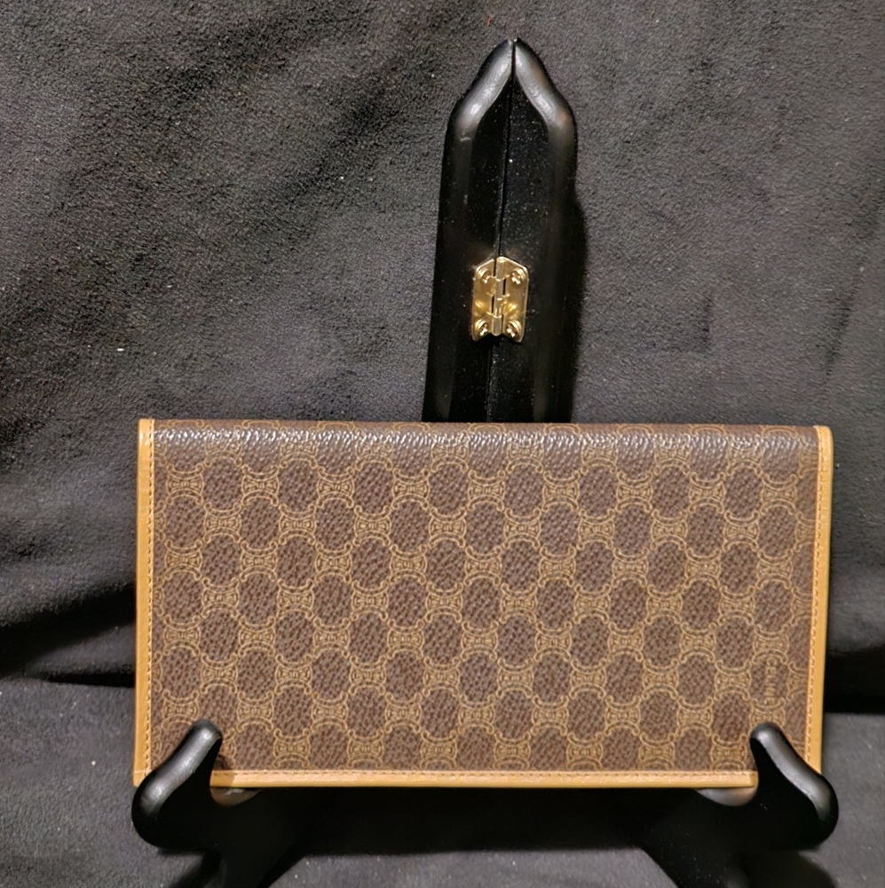 CELINE MACADAM LONG WALLET